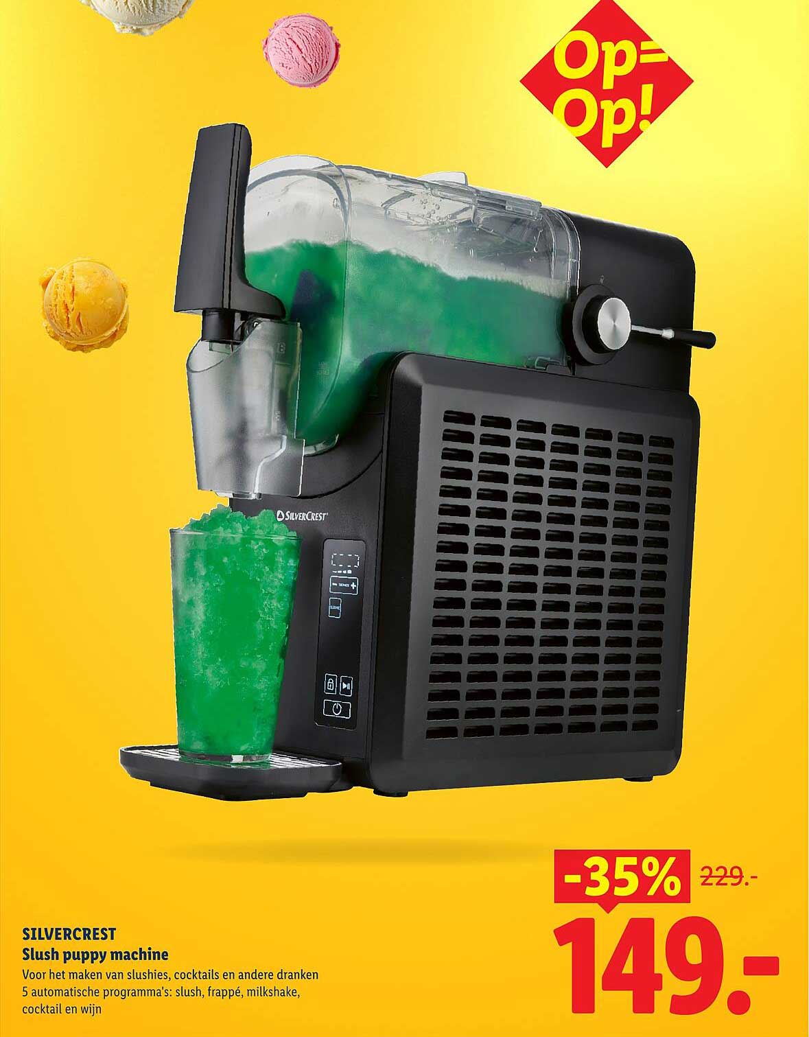 SILVERCREST Slush puppy machine
