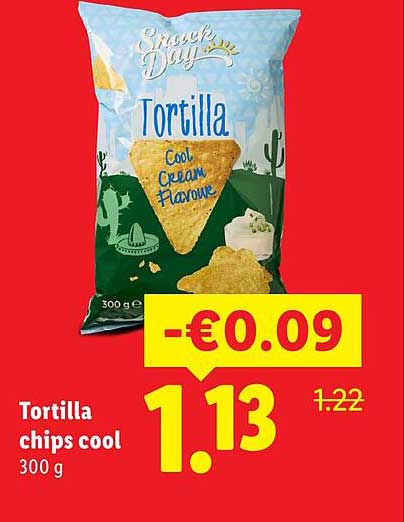 Tortilla chips cool 300 g