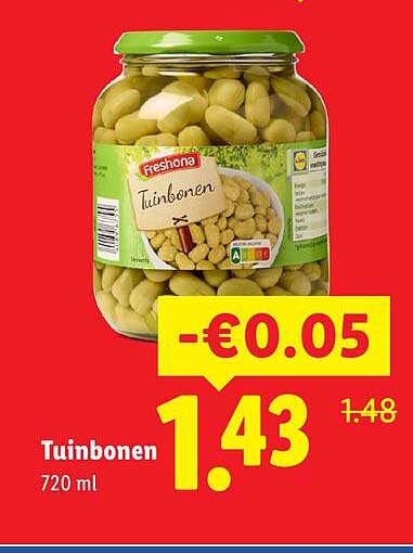 Tuinbonen 720 ml