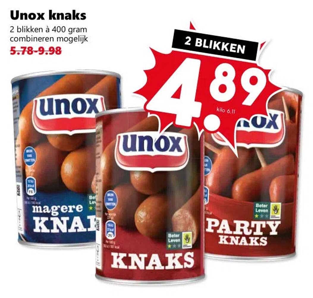 Unox knaks