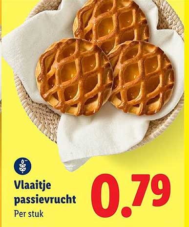 Vlaaitje passievrucht