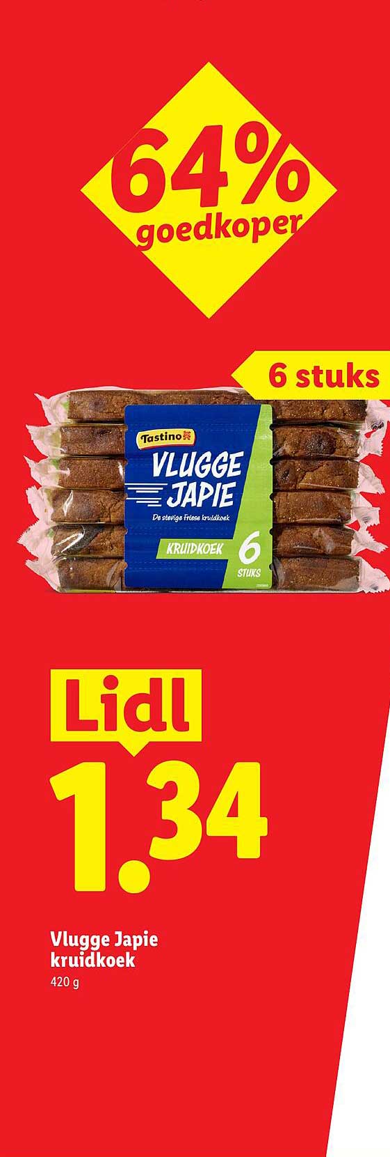 Vlugge Japie kruidkoek
