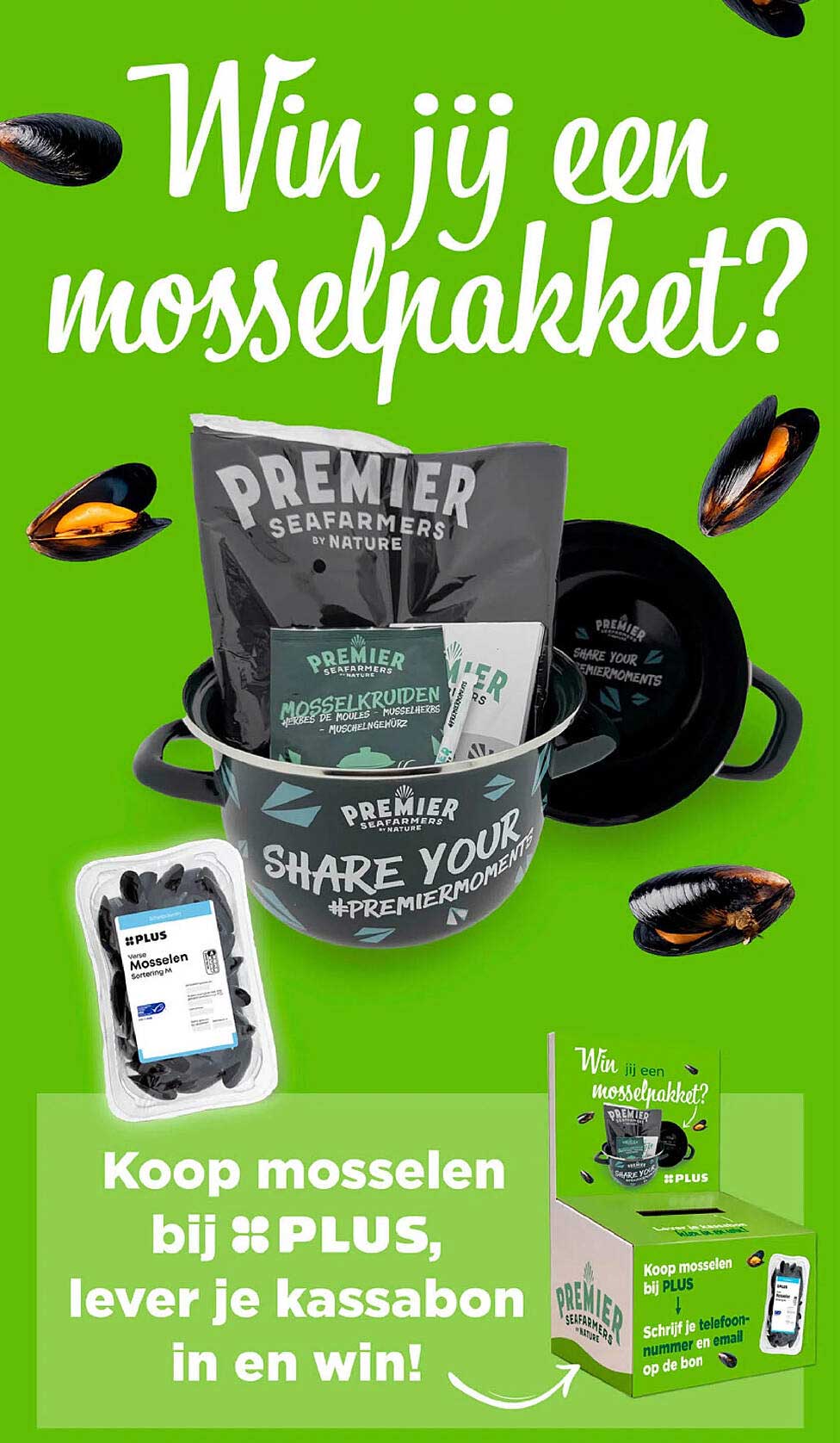 Win jij een mosselpakket?