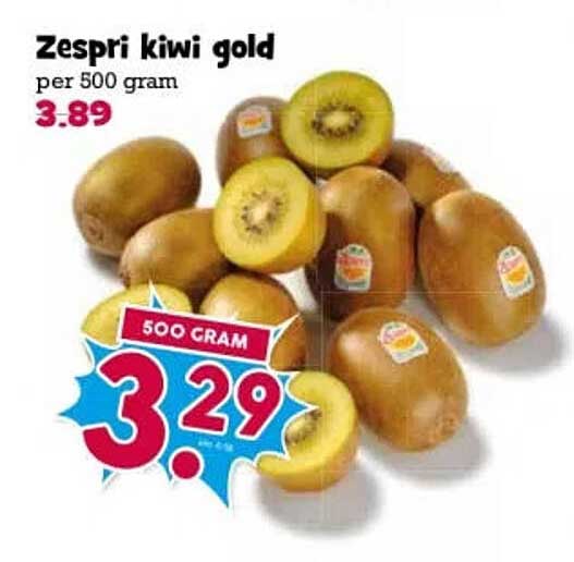 Zespri kiwi gold per 500 gram