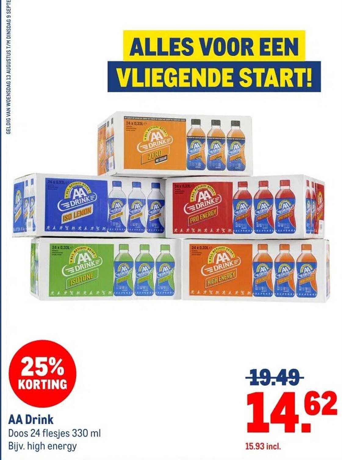 AA Drink Doos 24 flesjes 330 ml