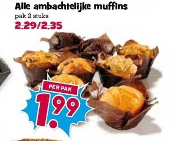 Alle ambachtelijke muffins