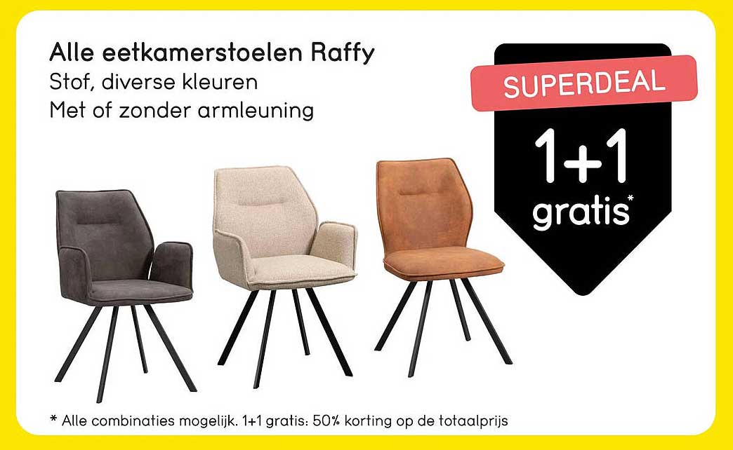 Alle eettafelstoelen Raffy