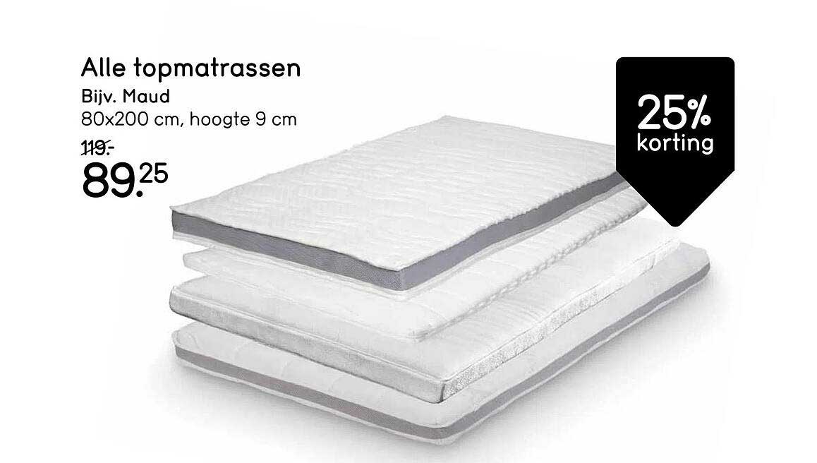 Alle topmatrassen