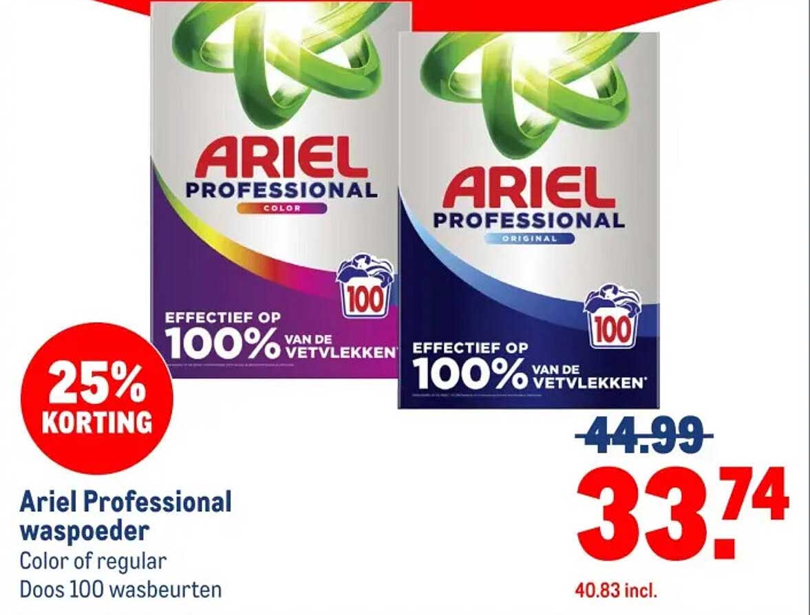 Ariel Professional waspoeder