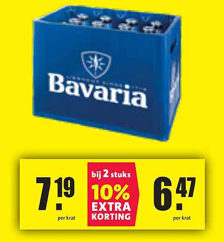 Bavaria 2 kratten voor een geweldige prijs!