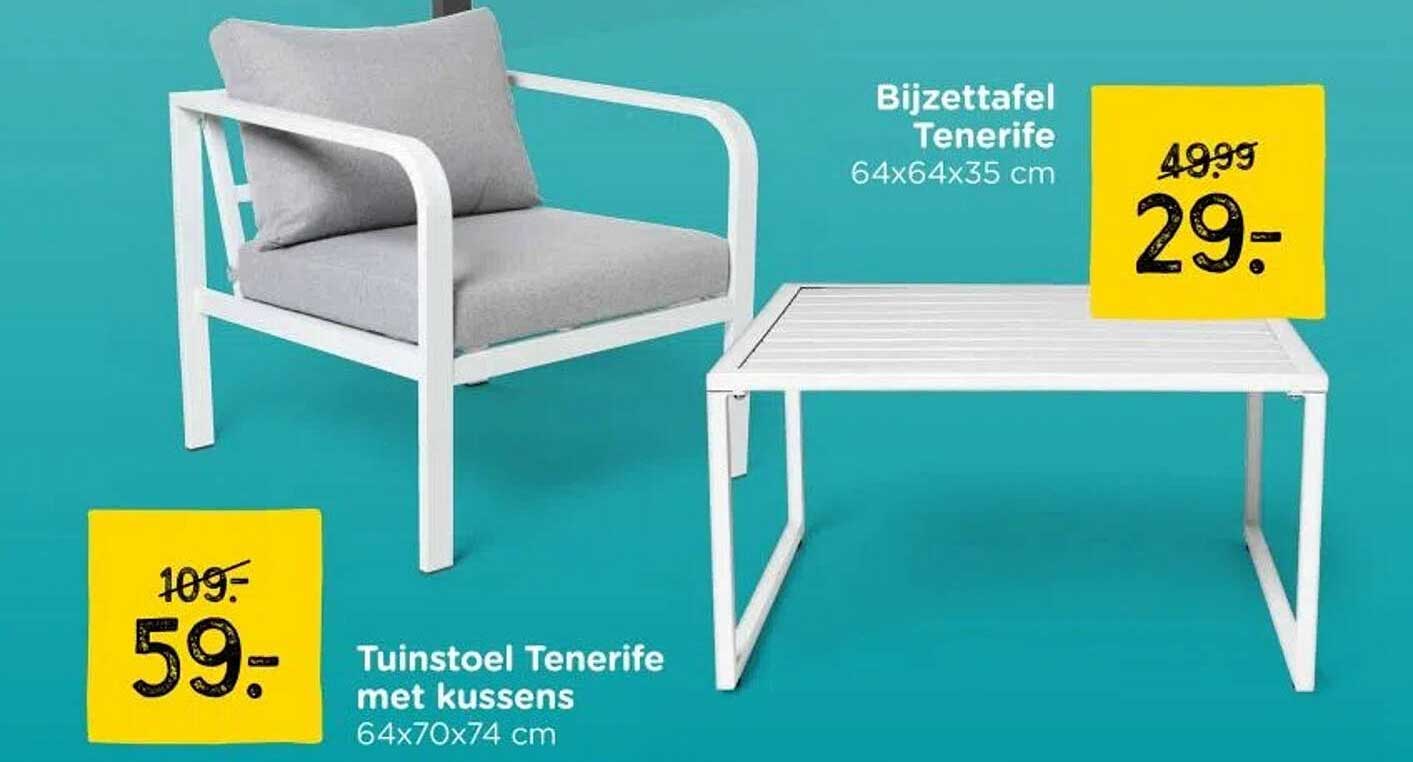 Bijzettafel Tenerife