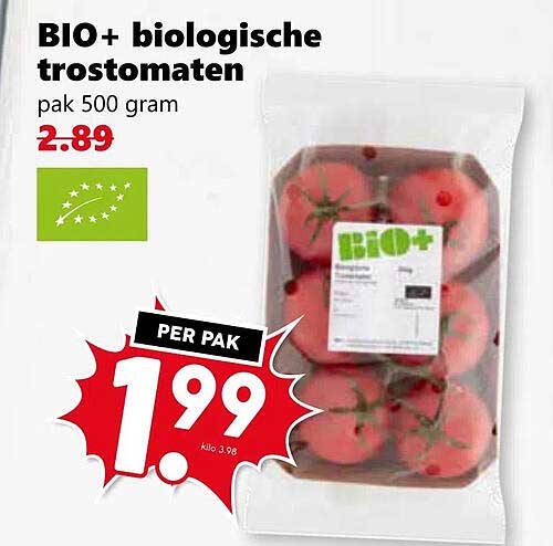 BIO+ biologische trostomaten