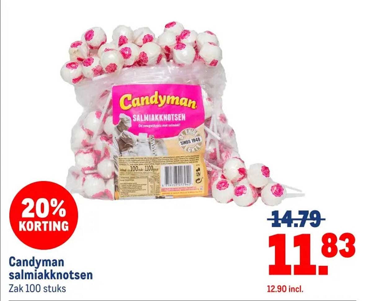 Candyman salmiakknotsen