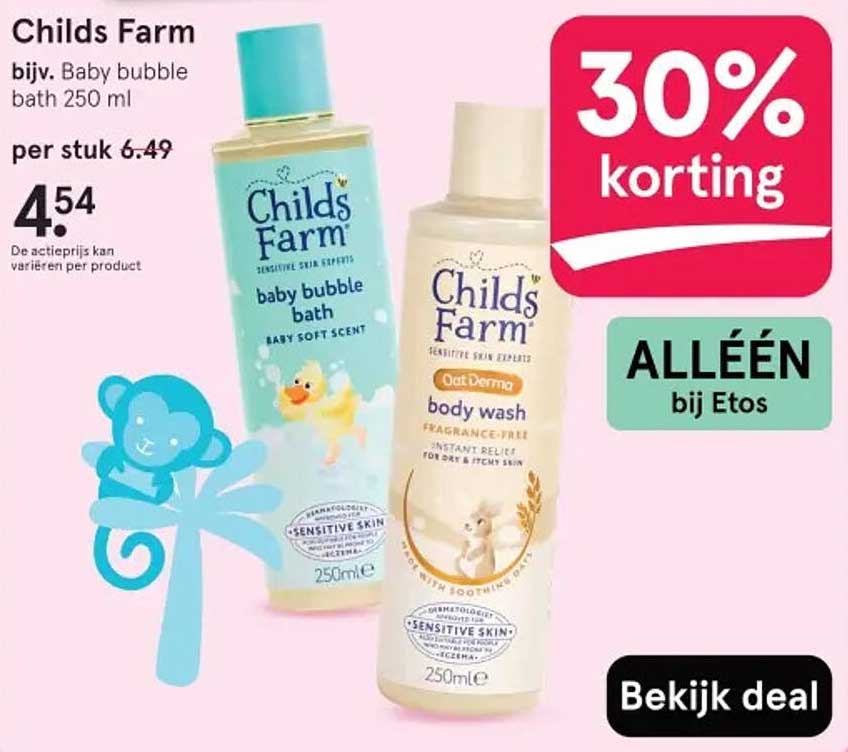 Childs Farm baby bubble bath 250 ml