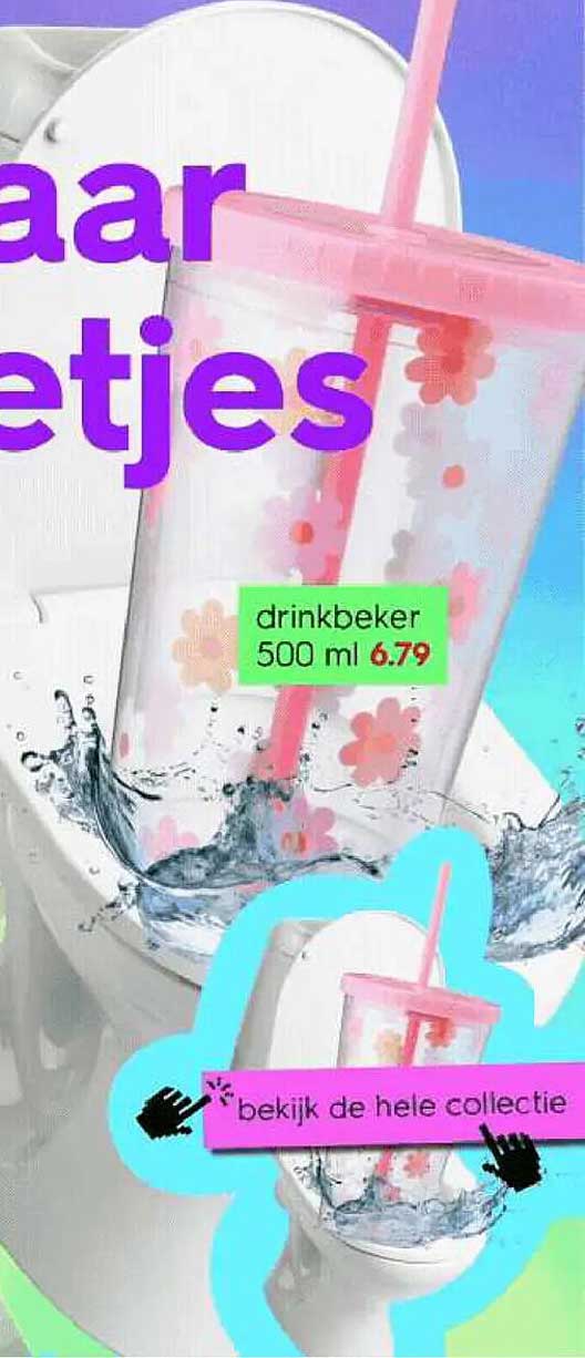 drinkbeker 500 ml 6.79