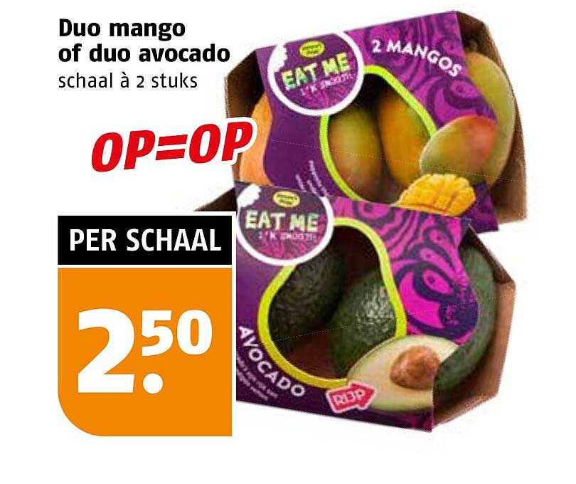 Duo mango of duo avocado