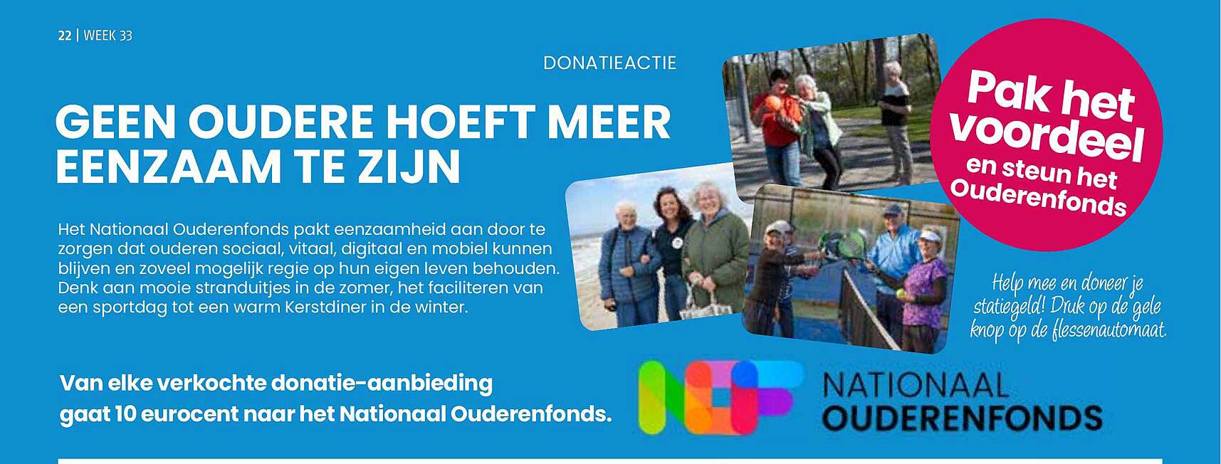 Geen oudere hoeft meer eenzaam te zijn
