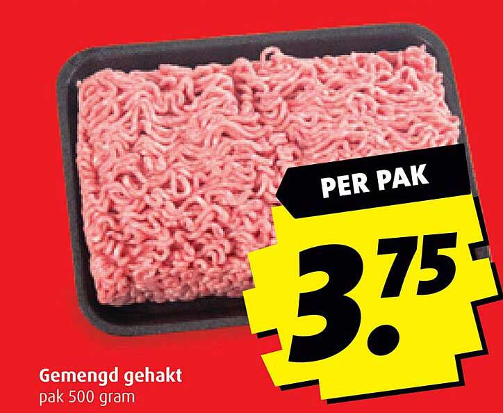 Gemengd gehakt pak 500 gram
