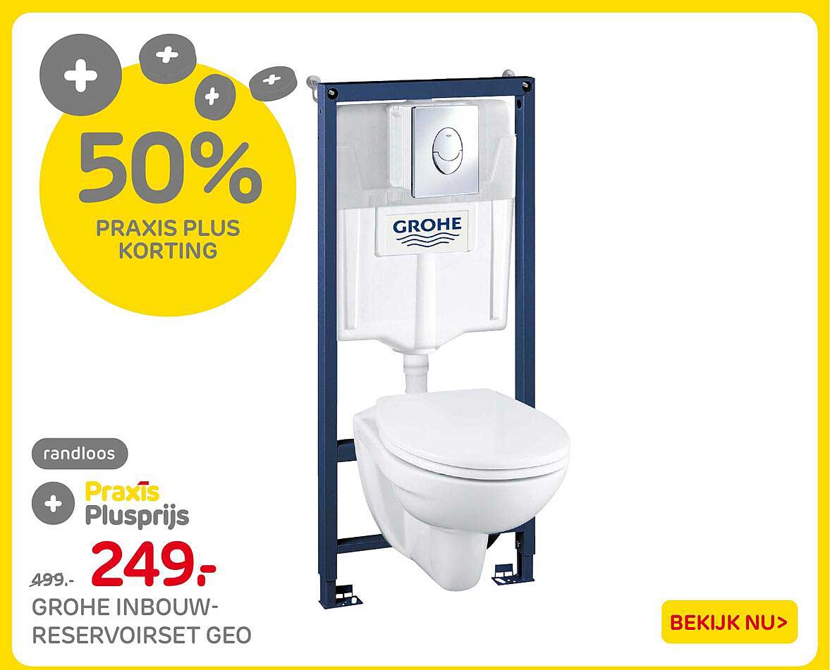 GROHE INBOUW-RESERVEERSET GEO