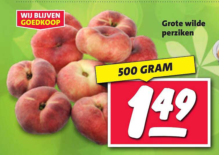 Grote wilde perziken