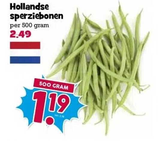 Hollandse sperziebonen
