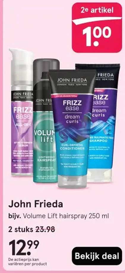 John Frieda bijv. Volume Lift hairspray 250 ml