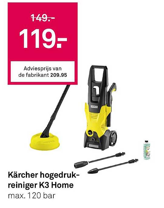 Kärcher hogedrukreiniger K3 Home