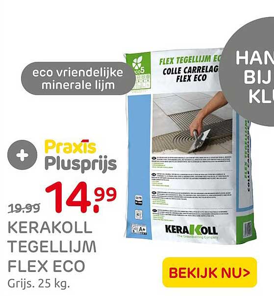 KERAKOLL TEGELLIJM FLEX ECO