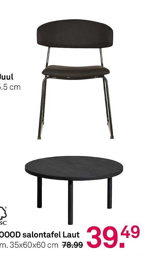 Laut salontafel 39.49
