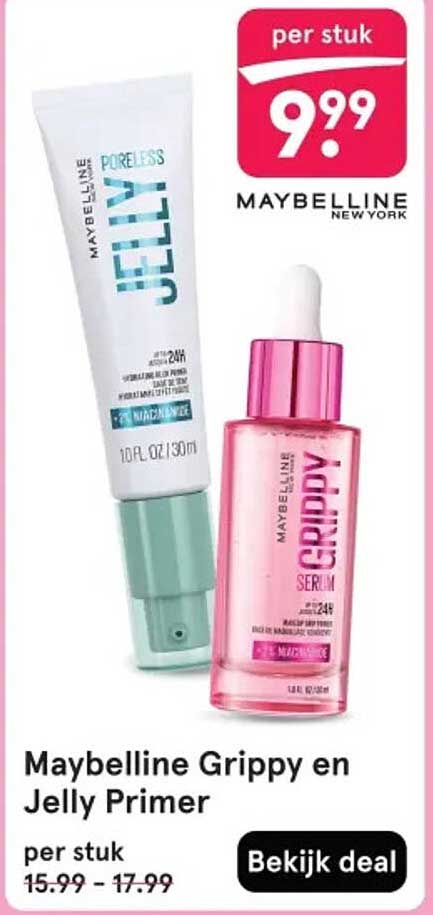 Maybelline Grippy en Jelly Primer