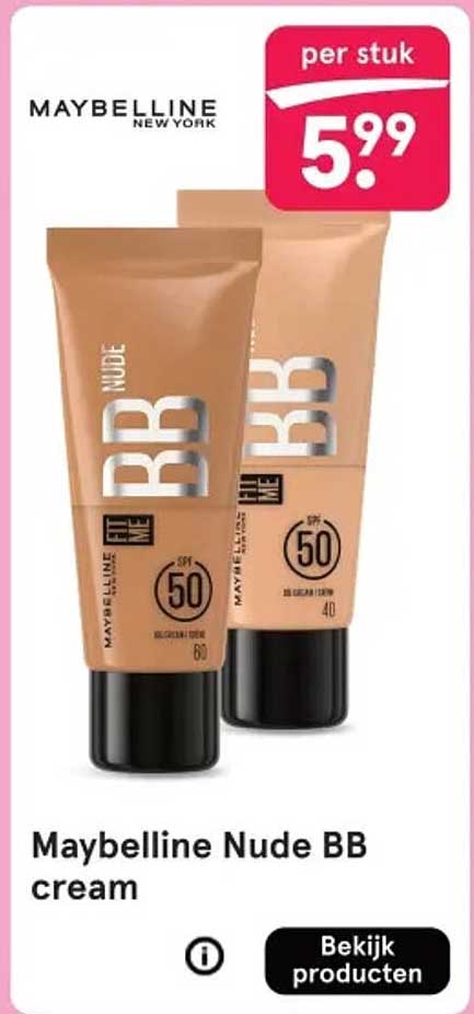 Maybelline Nude BB cream