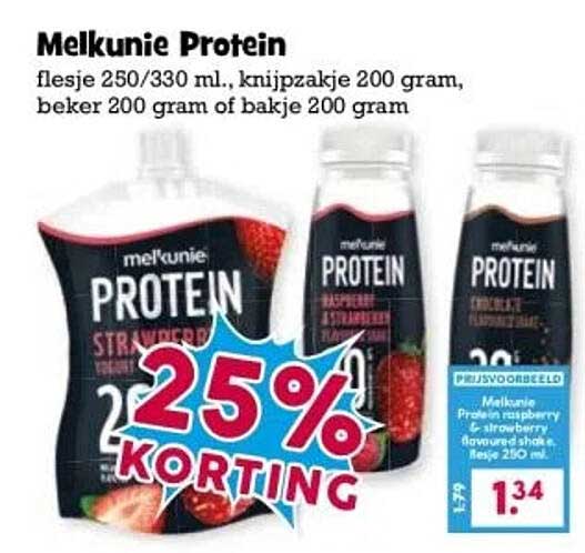 Melkunie Protein - 25% Korting