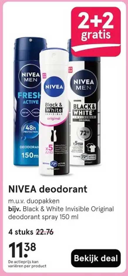 NIVEA deodorant