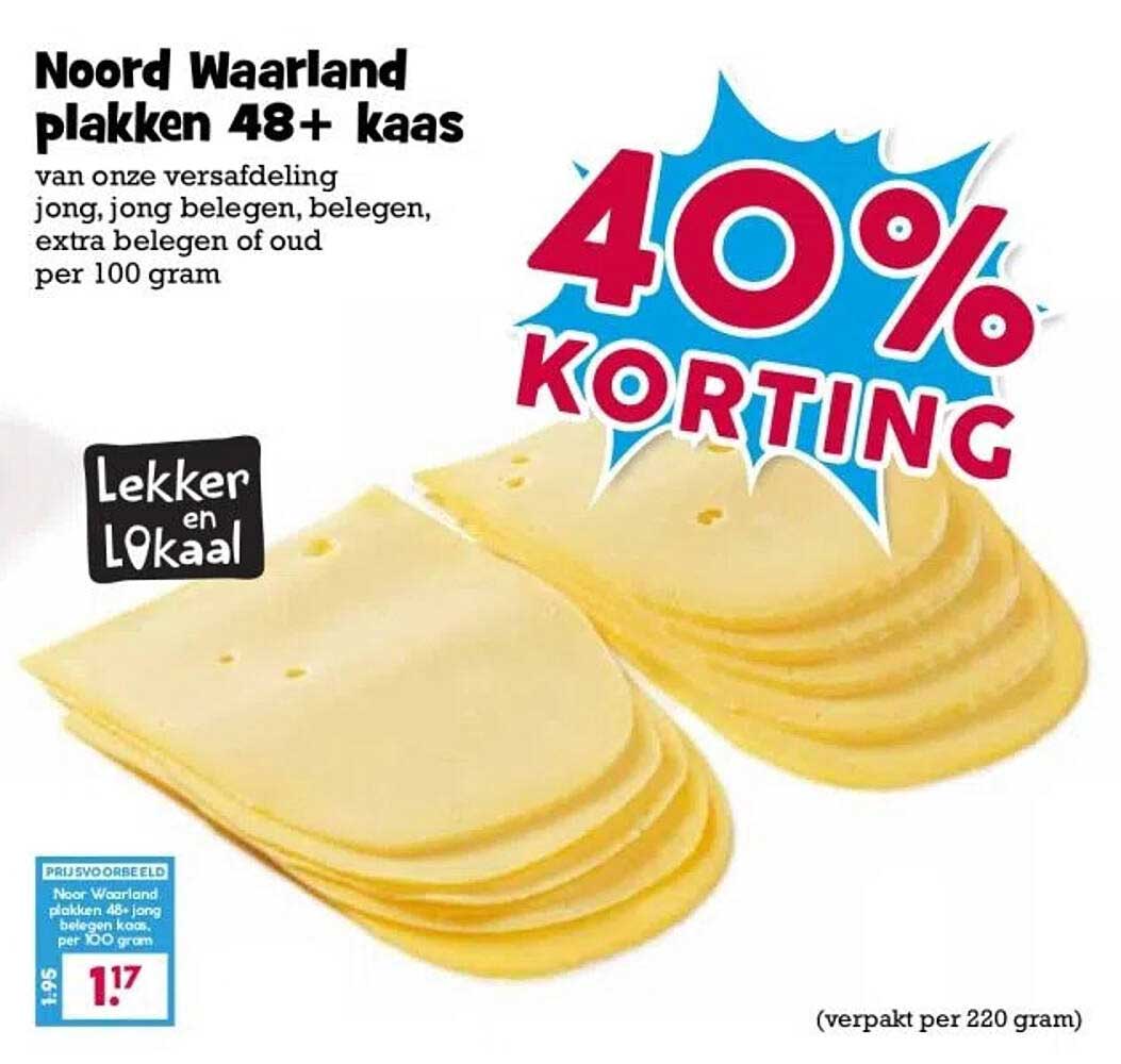 Noord Waalrand plakken 48+ kaas