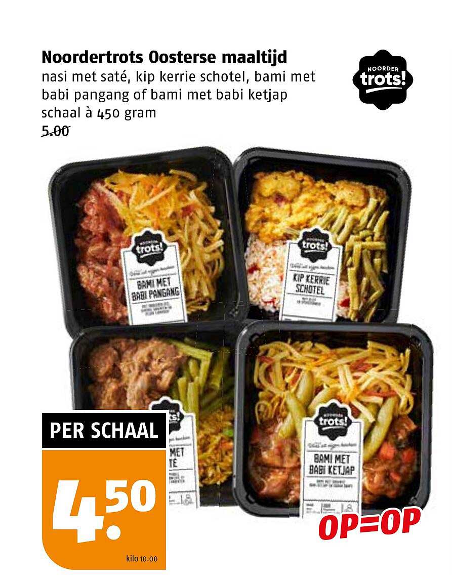 Noordertrots Oosterse maaltijd