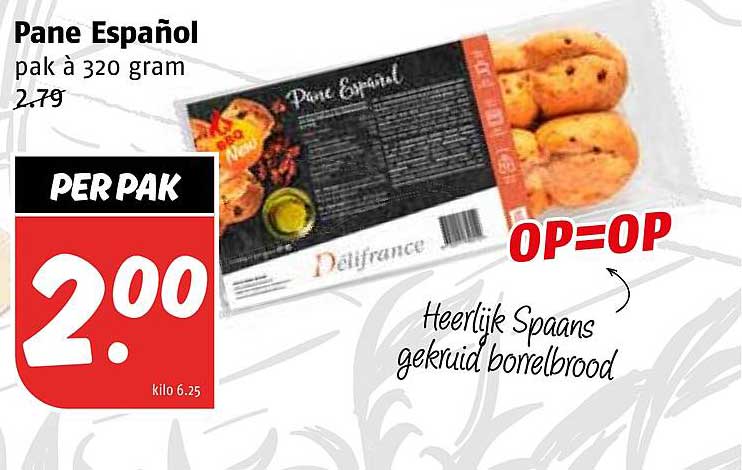 Pane Español pak à 320 gram