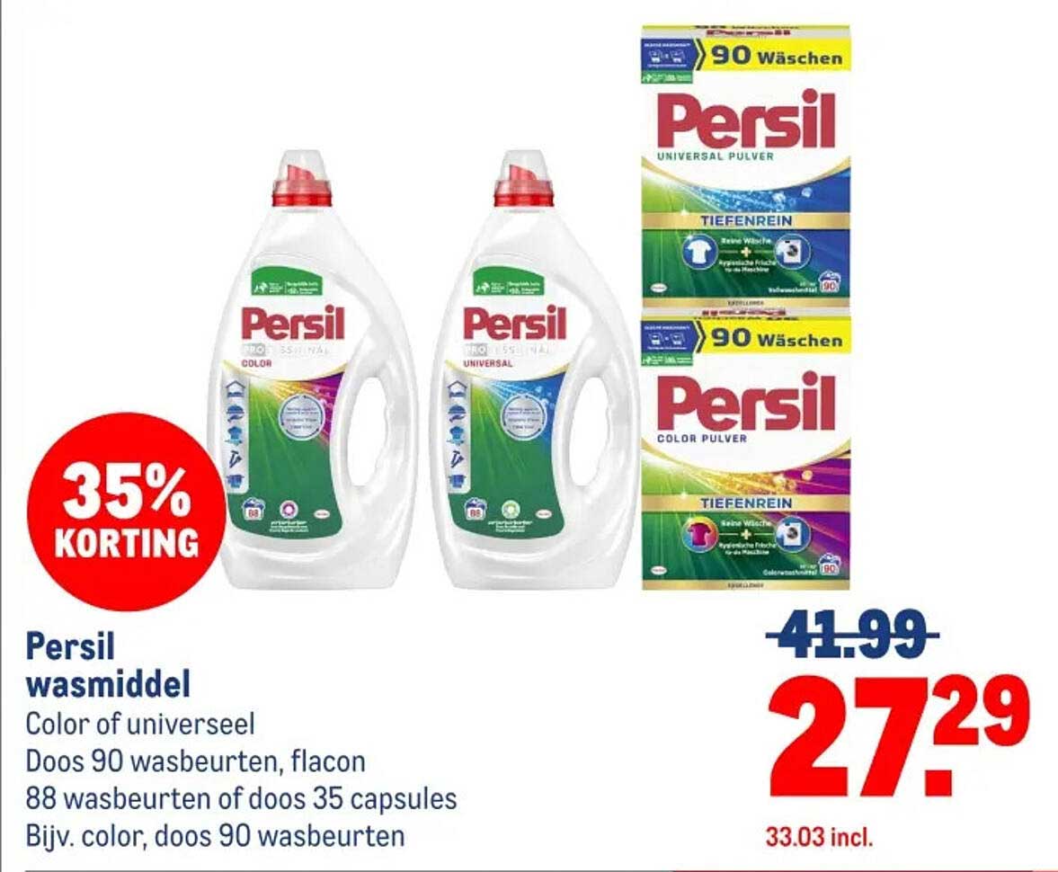 Persil wasmiddel