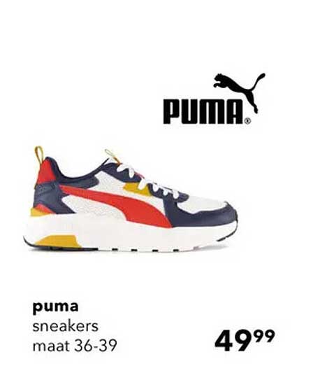 puma sneakers maat 36-39