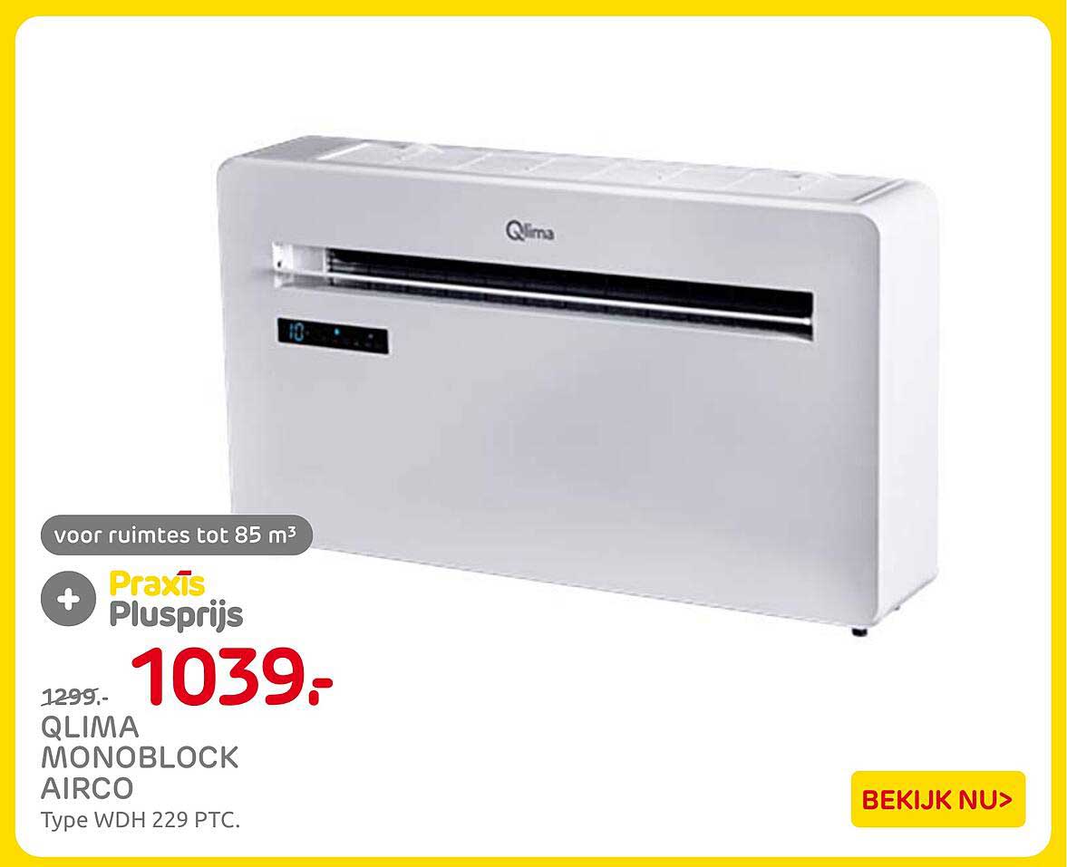 QLIMA MONOBLOCK AIRCO Type WDH 229 PTC