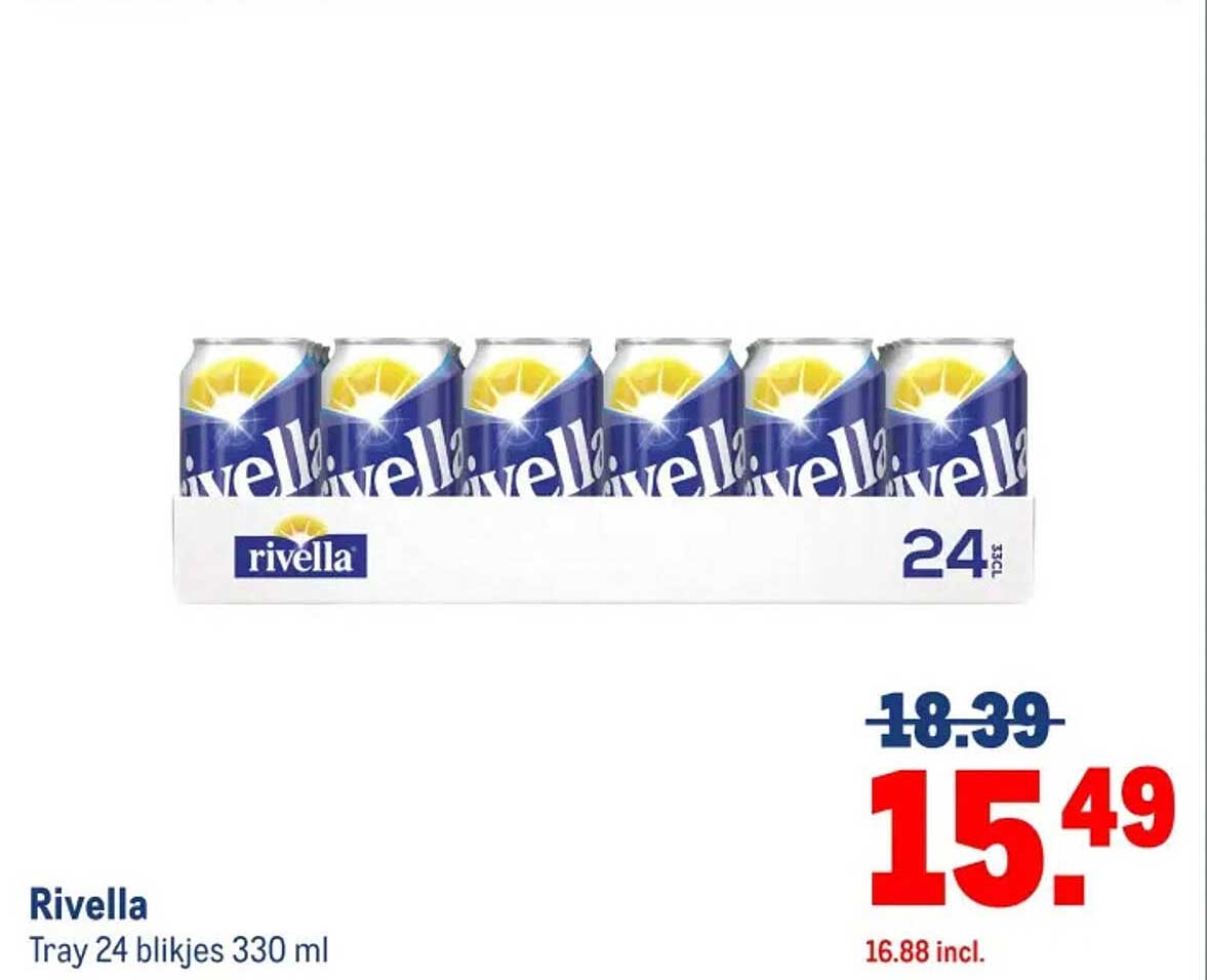Rivella Tray 24 blikjes 330 ml