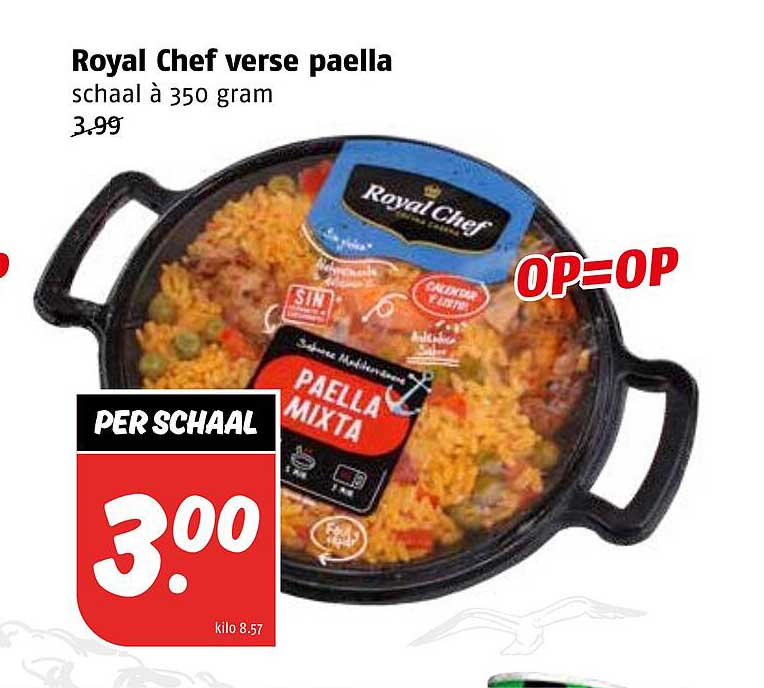 Royal Chef verse paella
