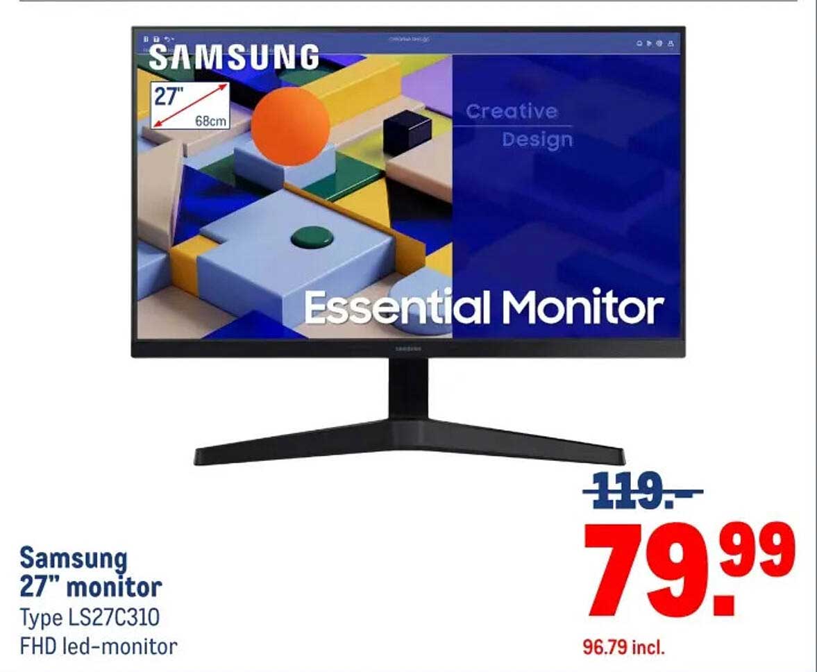 Samsung 27" monitor