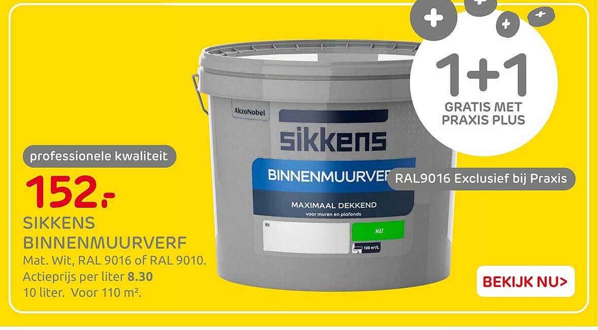 SIKKENS BINNENMUURVERF