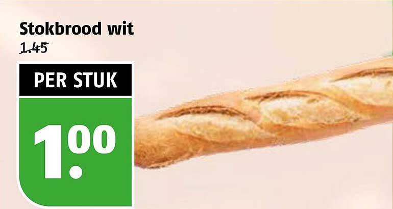 Stokbrood wit