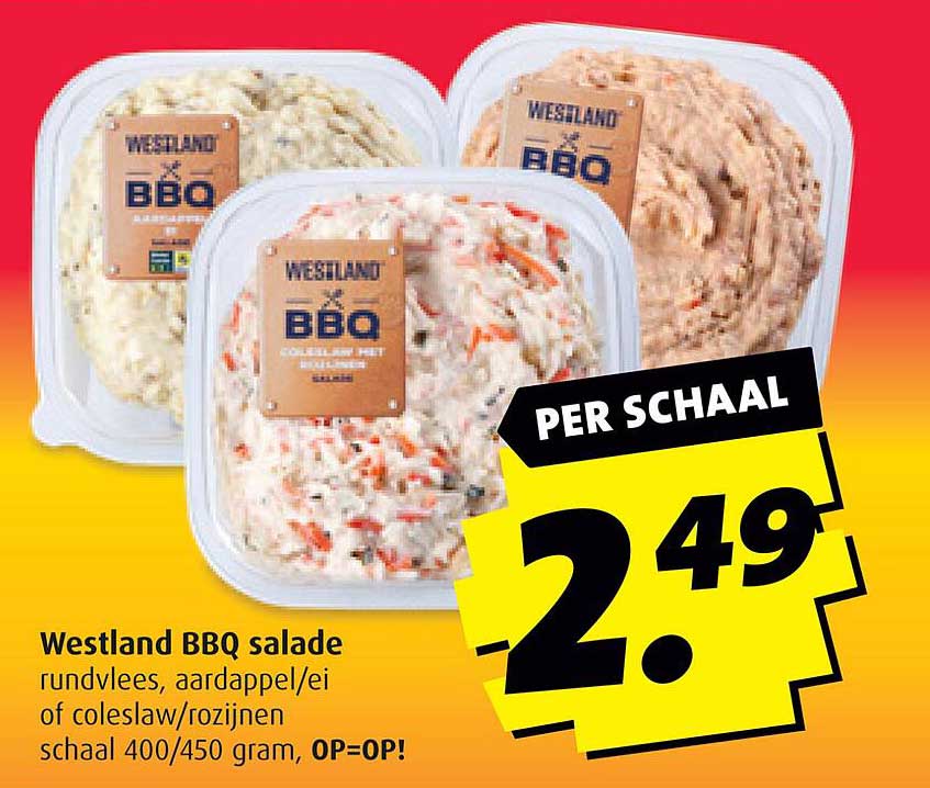 Westland BBQ salade