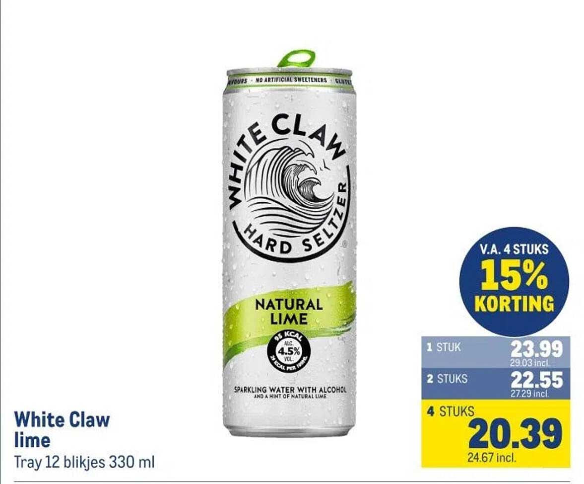 White Claw lime