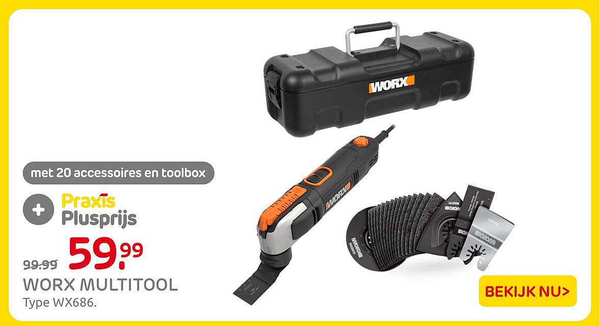 WORX MULTITOOL Type WX686.