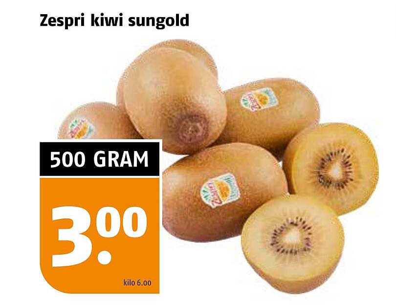 Zespri kiwi sungold