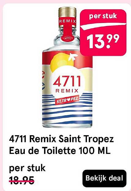 4711 Remix Saint Tropez Eau de Toilette 100 ML