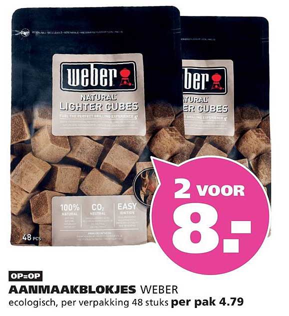 AANMAAKBLOKJES WEBER